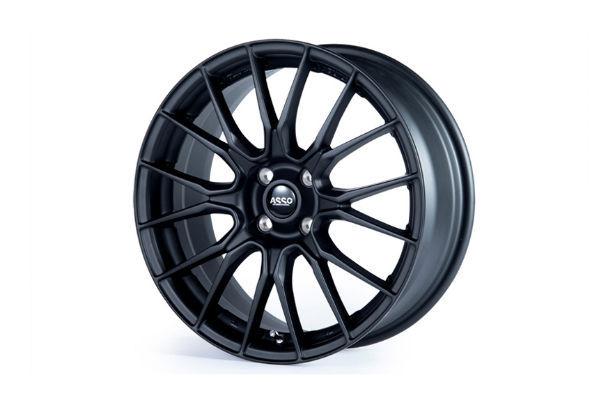ABARTH アバルト　500 595 695 純正ホイール　マットブラック アバルト 500/595/695 12-SPOKE 17インチホイール セット