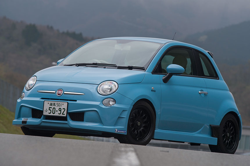 【フィアット用パーツ】ino la design FIAT 500用 フロントハーフスポイラー | GENIO