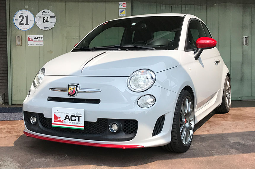 アバルト中古車 マグネシウムホイール装着 14 Abarth 500 Esseesse Genio